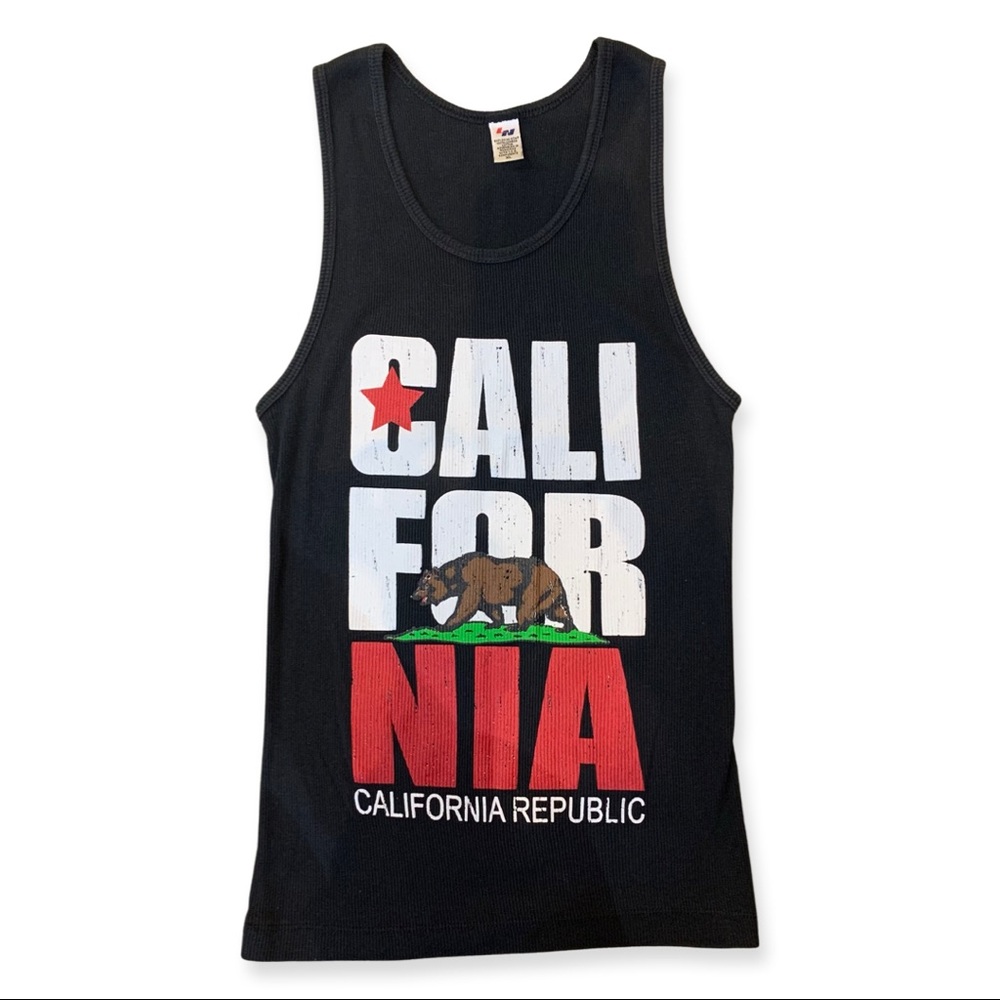 California Republic graphic tank